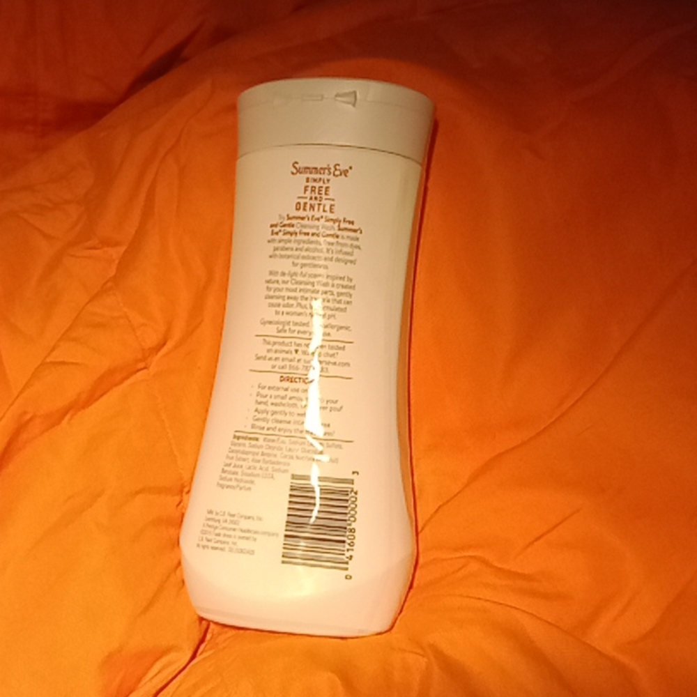 Summer's Eve coconut water cleansing wash